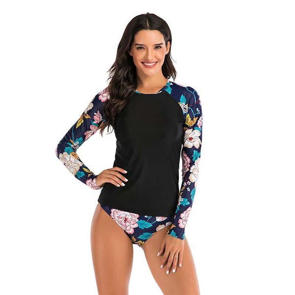 womens long sleeve zipper one piece rashguard swimsuits fashion print tummy control swimwear bathing suit 7798 two-piece suits
womens long sleeve zipper one piece rashguard swimsuits fashion print tummy control swimwear bathing suit 7798 two-piece suits