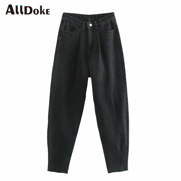 women's jeans alldoke high waist black casual denim pants women summer double pockets boyfriend long streetwear vintage harem pant, Blue
women's jeans alldoke high waist black casual denim pants women summer double pockets boyfriend long streetwear vintage harem pant, Blue
