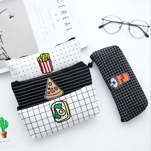 1pc creative simple fries/coke/pizza pen bag pencil case stationery storage organizer school office supply escolar bags
1pc creative simple fries/coke/pizza pen bag pencil case stationery storage organizer school office supply escolar bags