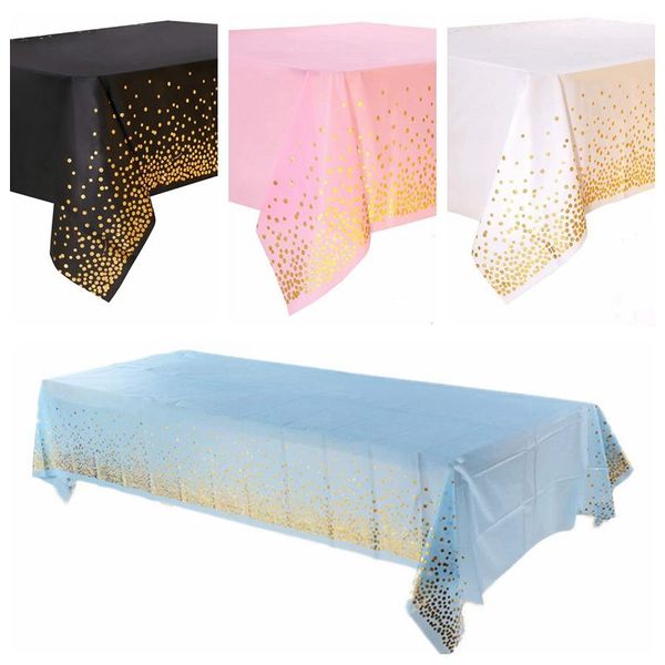 disposable dinnerware rose gold dot gilded tablecloth 137*274cm table cloth kids birthday party supplies baby shower wedding home decor
disposable dinnerware rose gold dot gilded tablecloth 137*274cm table cloth kids birthday party supplies baby shower wedding home decor