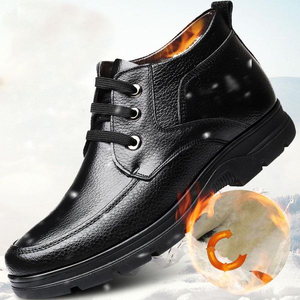 dress shoes winter middle-aged elderly leather black brown high-cotton boots men casual warm comfortable dad
dress shoes winter middle-aged elderly leather black brown high-cotton boots men casual warm comfortable dad