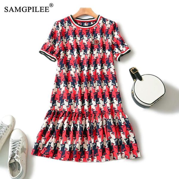 summer dress women print plus size 4xl dresses woman o-neck short sleeve mini dress casual female plus size dresses for women, Black;gray
summer dress women print plus size 4xl dresses woman o-neck short sleeve mini dress casual female plus size dresses for women, Black;gray