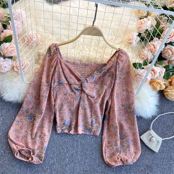spring fashion blouse women sweet age-reducing temperament blusa v-neck puff sleeve floral shirt c344 210507, White
spring fashion blouse women sweet age-reducing temperament blusa v-neck puff sleeve floral shirt c344 210507, White