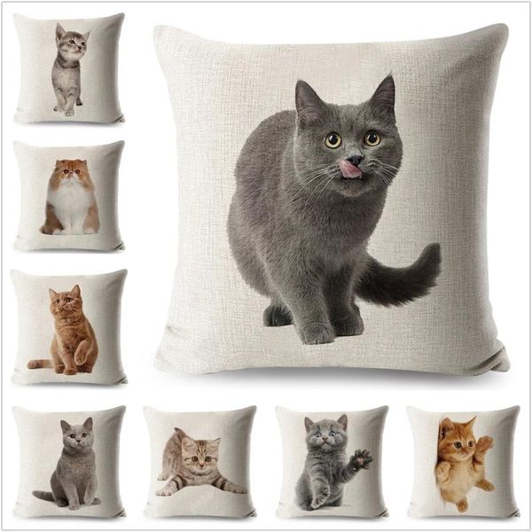 cushion/decorative pillow cute cat pillowcase decorative pet animal printed cojines fundas polyester linen pillows cushion cover children ro
cushion/decorative pillow cute cat pillowcase decorative pet animal printed cojines fundas polyester linen pillows cushion cover children ro
