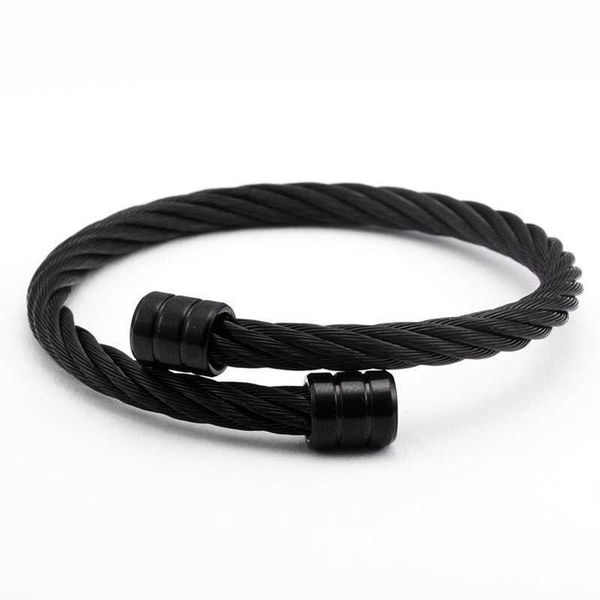 black gun plated stainless steel open men women cuff bangles vintage mesh surface male charm sporty bracelets decoration q0719
black gun plated stainless steel open men women cuff bangles vintage mesh surface male charm sporty bracelets decoration q0719
