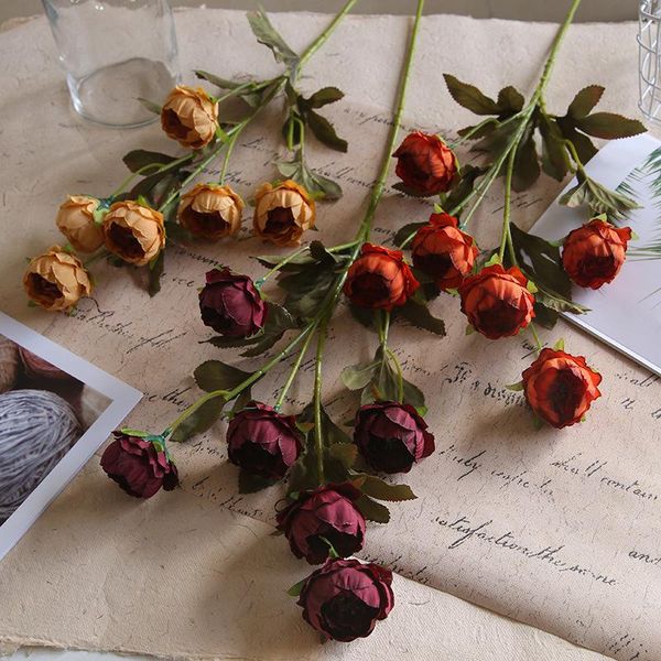 decorative flowers & wreaths 6 head peony artificial plants wedding home decoration fake dried preserved flower rose petals florist supplies
decorative flowers & wreaths 6 head peony artificial plants wedding home decoration fake dried preserved flower rose petals florist supplies