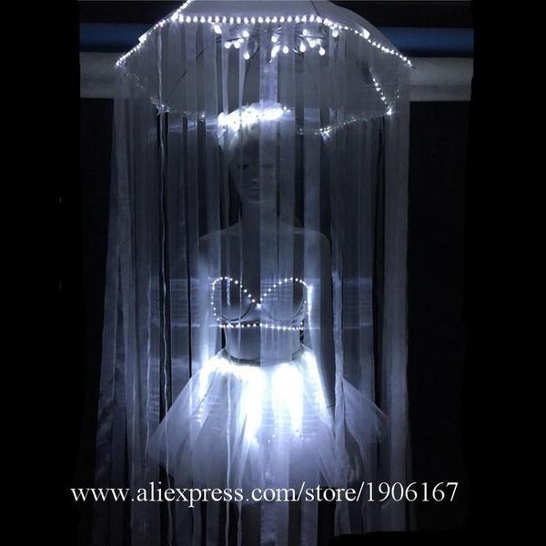 party decoration led luminous nightclub bikini dance suit stage performance light up jellyfish props growing christmas clothes gift
party decoration led luminous nightclub bikini dance suit stage performance light up jellyfish props growing christmas clothes gift