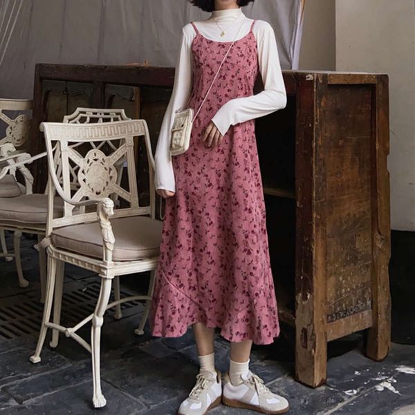 women's tracksuits tracksuitswomen's dress summer show thin korean loose girl's first love chic flower super fairy sweet susp, Gray
women's tracksuits tracksuitswomen's dress summer show thin korean loose girl's first love chic flower super fairy sweet susp, Gray