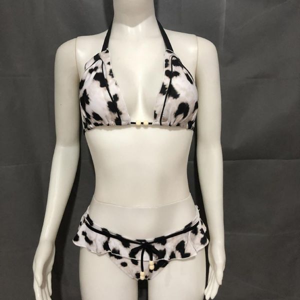 women's swimwear leopard bandage bikinis women halter bathing suit ruffles low waist swimsuit beads female summer beachwear v2ky, White;black
women's swimwear leopard bandage bikinis women halter bathing suit ruffles low waist swimsuit beads female summer beachwear v2ky, White;black