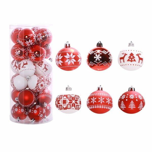 party decoration 24pcs/bucket 6cm christmas tree ball baubles wedding hanging ornament household 
party decoration 24pcs/bucket 6cm christmas tree ball baubles wedding hanging ornament household