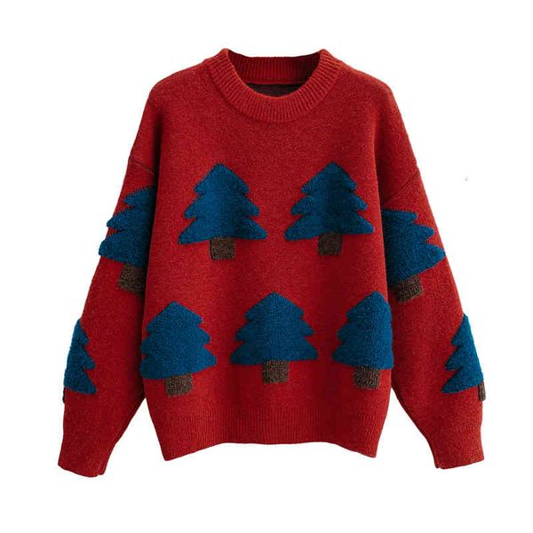 tank female autumn tree christmas neck thicken girl long loose sweater pullovers, White
tank female autumn tree christmas neck thicken girl long loose sweater pullovers, White