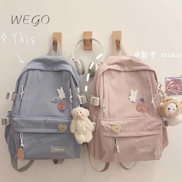 kawaii backpack school bags students women backbag travel daypacks male leisure pink lovely for kids
kawaii backpack school bags students women backbag travel daypacks male leisure pink lovely for kids