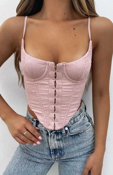 women's tanks & camis spaghetti strap corset camisoles women sling crop bustier low cut backless vest lady slim fit solid color, White
women's tanks & camis spaghetti strap corset camisoles women sling crop bustier low cut backless vest lady slim fit solid color, White