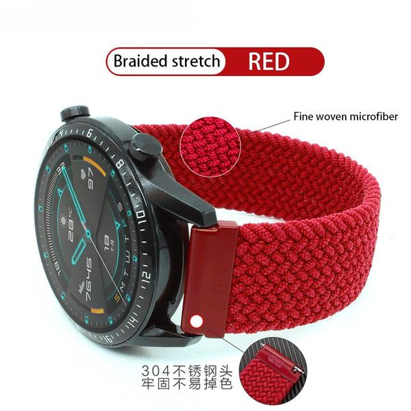 watch bands elastic nylon watchband for huawei gt2e/gt 46mm 42mm wrist strap bracelet honor magic2 band accessories 20mm 22mm, Black;brown
watch bands elastic nylon watchband for huawei gt2e/gt 46mm 42mm wrist strap bracelet honor magic2 band accessories 20mm 22mm, Black;brown