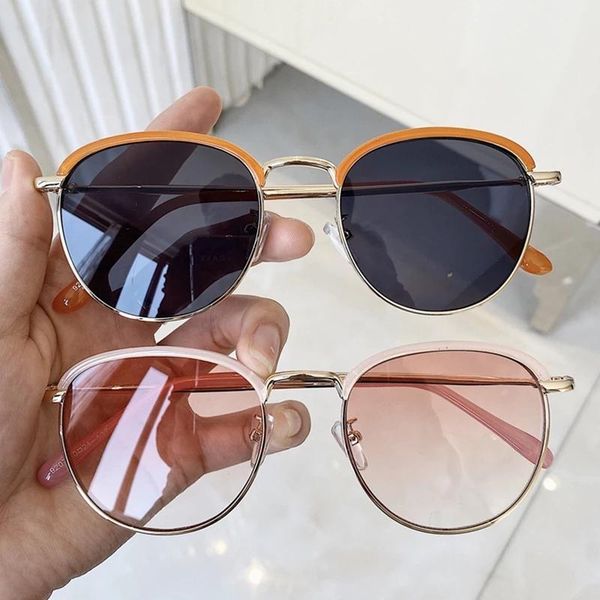 sunglasses men vintage round outdoor goggles colored eyeglasses women half frame sun glasses uv400 gold, White;black
sunglasses men vintage round outdoor goggles colored eyeglasses women half frame sun glasses uv400 gold, White;black
