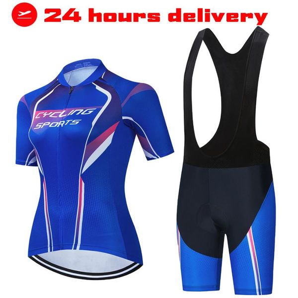 short-sleeved cycling clothes suit mountain bike outdoor sports professional triathlon macaquinho ciclismo feminino racing sets, Black;blue
short-sleeved cycling clothes suit mountain bike outdoor sports professional triathlon macaquinho ciclismo feminino racing sets, Black;blue