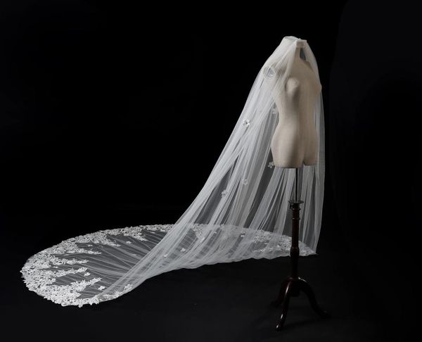 bridal veils luxury wedding veil 5 meters long flowers one-layer ivory white bride 2021, Black
bridal veils luxury wedding veil 5 meters long flowers one-layer ivory white bride 2021, Black
