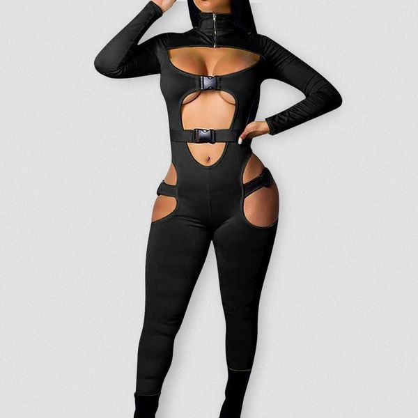 yoga outfit hollow out buckle bandage jumpsuit women club wear outfits long sleeve skinny turtleneck night party rompers combinaison
yoga outfit hollow out buckle bandage jumpsuit women club wear outfits long sleeve skinny turtleneck night party rompers combinaison