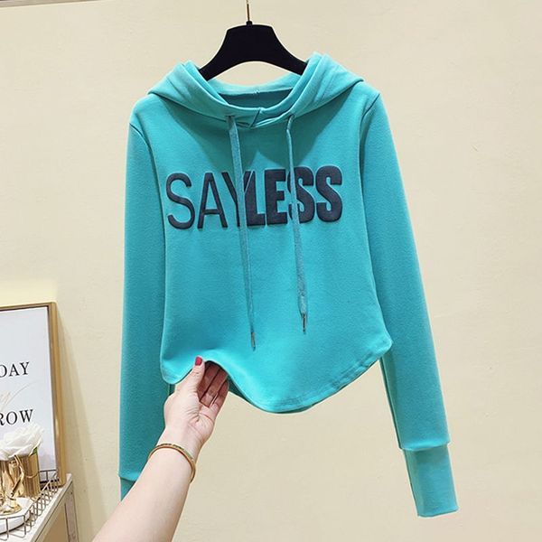 women's t-shirt female staged spring and autumn fine printing letter design sense long sleeve waist short isyg, White
women's t-shirt female staged spring and autumn fine printing letter design sense long sleeve waist short isyg, White