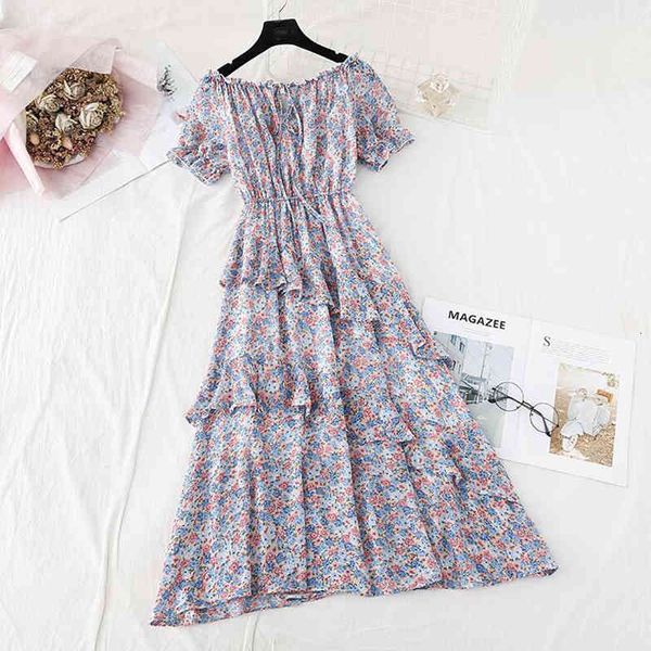 dresses boho off shoulder floral print summer women elegant chiffon ruffles beach holiday mid-calf vestidos, Black;gray
dresses boho off shoulder floral print summer women elegant chiffon ruffles beach holiday mid-calf vestidos, Black;gray