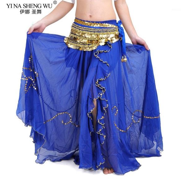 stage wear belly dance costume long maxi skirts chiffon high split women oriental performance clothing, Black;red
stage wear belly dance costume long maxi skirts chiffon high split women oriental performance clothing, Black;red