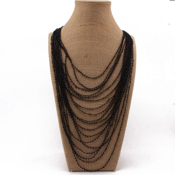 chains beadsland small beads multilayer long necklace handmade crochet women fashionable euramerica selling jewellery, Silver
chains beadsland small beads multilayer long necklace handmade crochet women fashionable euramerica selling jewellery, Silver