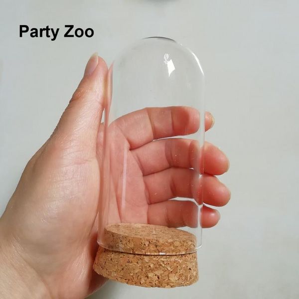 slim glass dome cover cloche bell jar with round cork base table garden wedding diy display case (5*10cm) storage bottles & jars
slim glass dome cover cloche bell jar with round cork base table garden wedding diy display case (5*10cm) storage bottles & jars