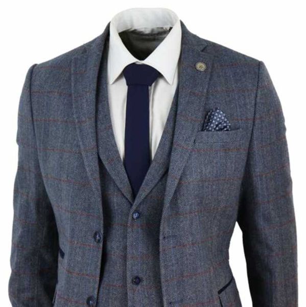 men's suits & blazers 2021 est light blue mens wool blend 3 piece notched lapel terno masculino formal check suit custom made, White;black
men's suits & blazers 2021 est light blue mens wool blend 3 piece notched lapel terno masculino formal check suit custom made, White;black