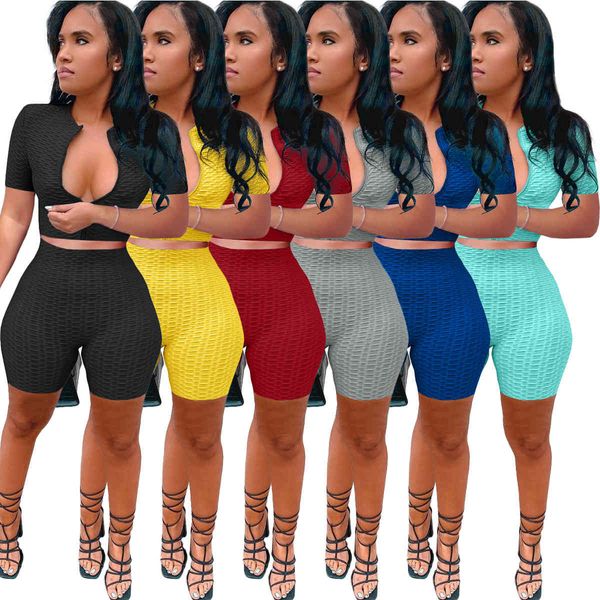 summer women tracksuits zipper cardigan + yoga pants casual solid color 2 piece jogger sets yoga outfits gym clothes, Gray
summer women tracksuits zipper cardigan + yoga pants casual solid color 2 piece jogger sets yoga outfits gym clothes, Gray