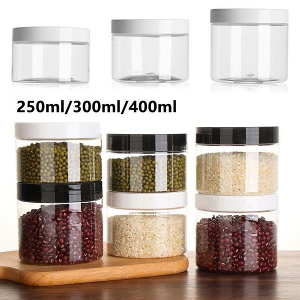 storage bottles & jars 1pc plastic transparent wide mouth empty bottle container sample face cream cosmetic kitchen accessory
storage bottles & jars 1pc plastic transparent wide mouth empty bottle container sample face cream cosmetic kitchen accessory