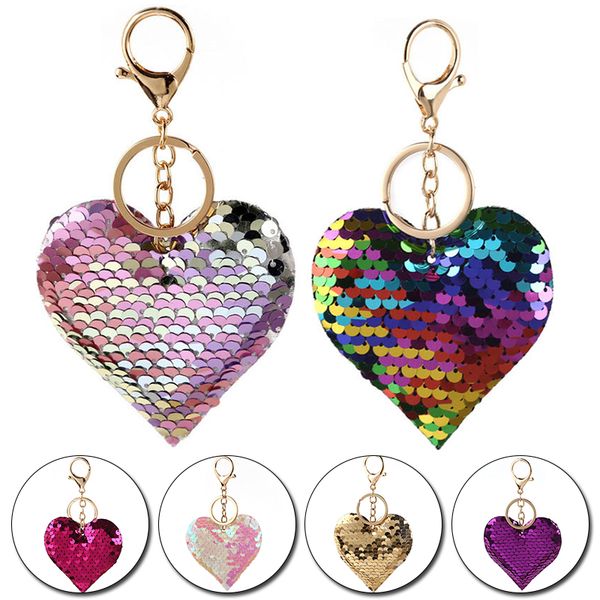 cute heart keychains for women shiny sequin pendant car key chains ring fashion keyring holder charm bag gifts, Slivery;golden
cute heart keychains for women shiny sequin pendant car key chains ring fashion keyring holder charm bag gifts, Slivery;golden