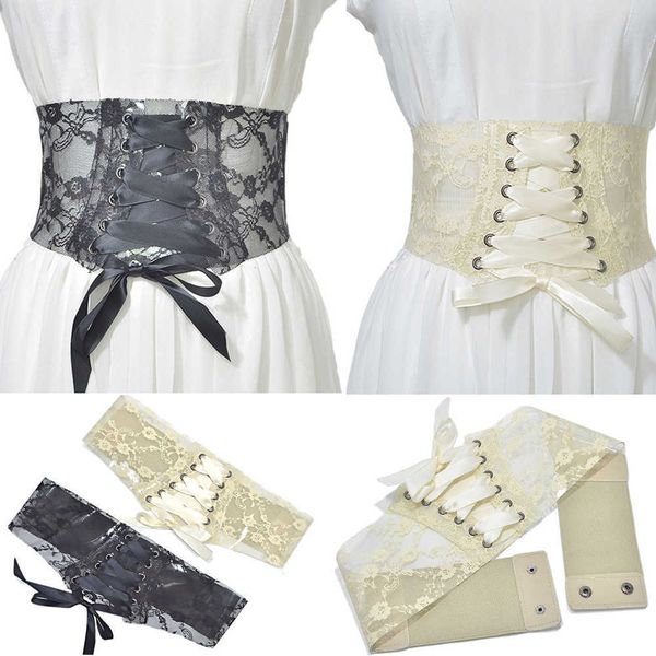 new women lace-up lace wide corsets cummerbunds girls female high waist slim wild hollow girdle cummerbunds apparel accessories p0817, Black;brown
new women lace-up lace wide corsets cummerbunds girls female high waist slim wild hollow girdle cummerbunds apparel accessories p0817, Black;brown