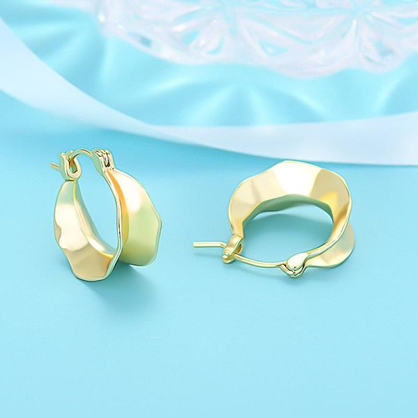 hoop & huggie gold-plating 925 sterling silver fashion irregularity simple ear buckle earrings women's jewelry gifts b020, Golden;silver
hoop & huggie gold-plating 925 sterling silver fashion irregularity simple ear buckle earrings women's jewelry gifts b020, Golden;silver