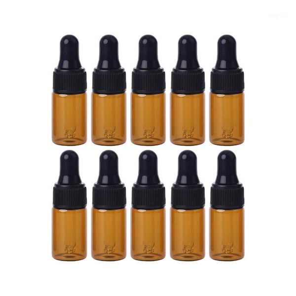 storage bottles & jars 10pcs amber glass dropper with black cap for essential oil perfume sample bottle
storage bottles & jars 10pcs amber glass dropper with black cap for essential oil perfume sample bottle