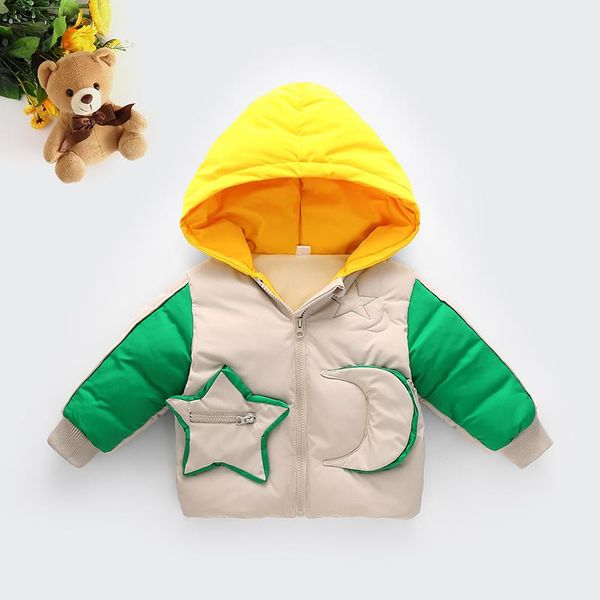 kids hooded padded jacket boy trench warm outerwear coat for girls boys autumn winter children's baby parka, Blue;gray
kids hooded padded jacket boy trench warm outerwear coat for girls boys autumn winter children's baby parka, Blue;gray