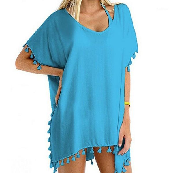womens summer chiffon blouse swimwear lady loose casual holiday beach tassel shirts blouses plage swimsuits covers 2021 women's, White
womens summer chiffon blouse swimwear lady loose casual holiday beach tassel shirts blouses plage swimsuits covers 2021 women's, White