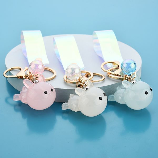 2021 fashion keychain new cartoon cute flying acrylic rabbit schoolbag pendant bag accessories car key chain, Slivery;golden
2021 fashion keychain new cartoon cute flying acrylic rabbit schoolbag pendant bag accessories car key chain, Slivery;golden