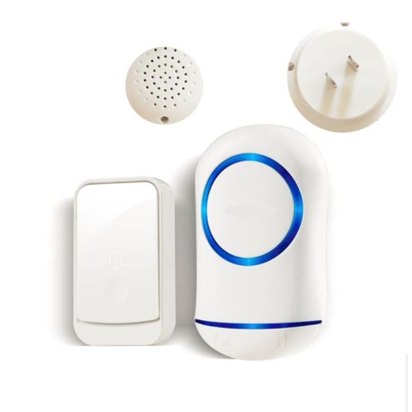 doorbells wireless doorbell waterproof 200m remote eu plug smart door bell chime battery 1 button receiver ac
doorbells wireless doorbell waterproof 200m remote eu plug smart door bell chime battery 1 button receiver ac