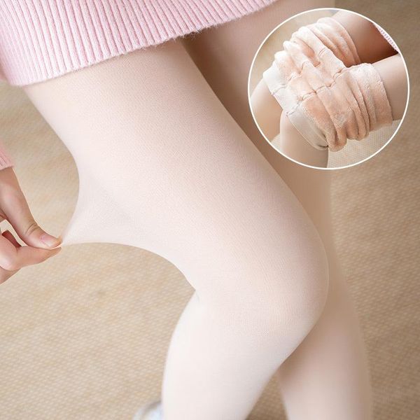women's leggings autumn and winter double-layer bare leg plush thickened fake meat penetrating artifact bottoming pants for slim women, Black
women's leggings autumn and winter double-layer bare leg plush thickened fake meat penetrating artifact bottoming pants for slim women, Black