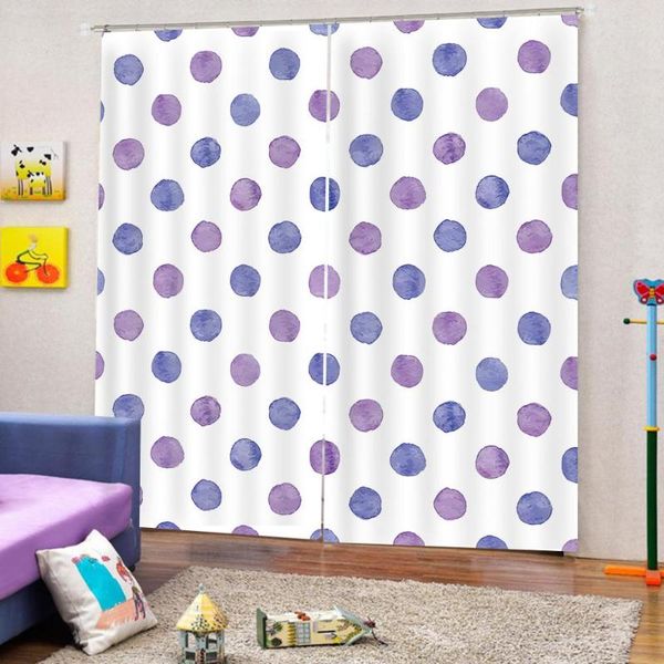 curtain & drapes colorful purple dots abstract art painting large window for living room bedroom blackout (left and right side)
curtain & drapes colorful purple dots abstract art painting large window for living room bedroom blackout (left and right side)