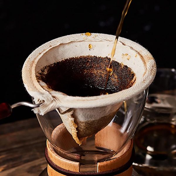coffee filters durable reusable cotton flannel funnel filter pot holder barista tools brewer dripper
coffee filters durable reusable cotton flannel funnel filter pot holder barista tools brewer dripper