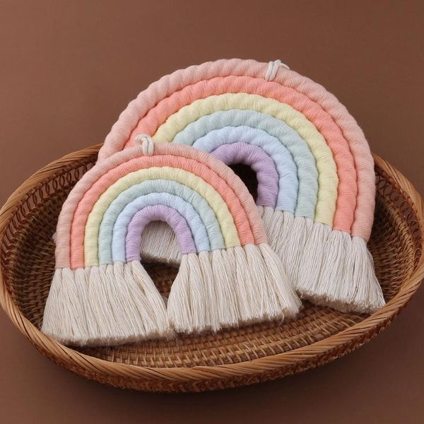 decorative objects & figurines 6 layers macrame rainbow wall decor for bedroom nursery baby kids rooms colorful tapestry rope woven tassel h
decorative objects & figurines 6 layers macrame rainbow wall decor for bedroom nursery baby kids rooms colorful tapestry rope woven tassel h
