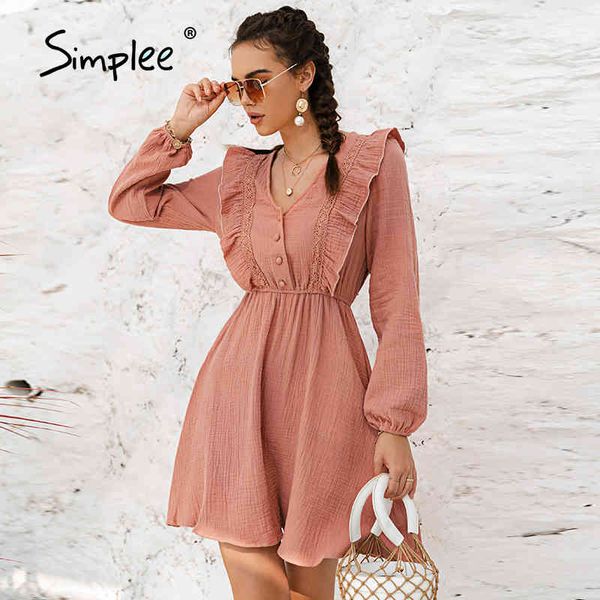 solid color high waist v-neck fashionable cotton ruffled long sleeve dress spring summer women's dresses 210414, Black;gray
solid color high waist v-neck fashionable cotton ruffled long sleeve dress spring summer women's dresses 210414, Black;gray