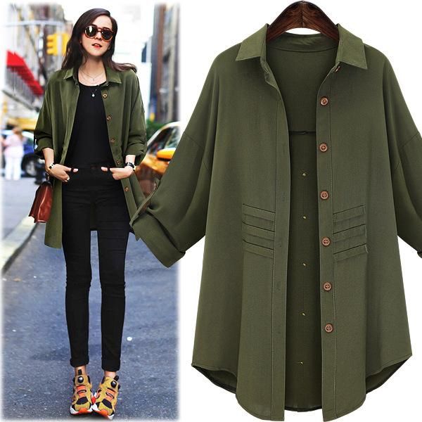 women's fashion loose thin windbreaker medium length casual shirt collar coat sweet style single breasted straight tube trench coats, Tan;black
women's fashion loose thin windbreaker medium length casual shirt collar coat sweet style single breasted straight tube trench coats, Tan;black