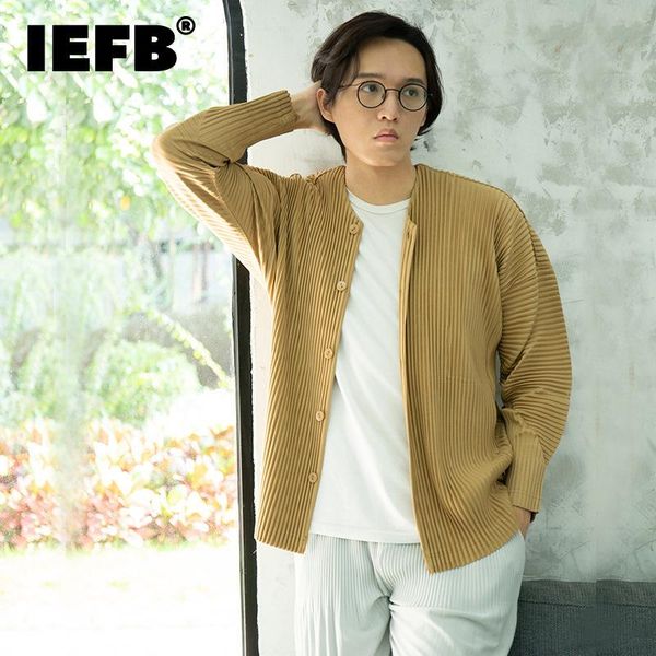 men's jackets iefb men's pleated jacket trendy single breasted ealstic fabric coat japanese streetwear fashion clothes 9y48, Black;brown
men's jackets iefb men's pleated jacket trendy single breasted ealstic fabric coat japanese streetwear fashion clothes 9y48, Black;brown