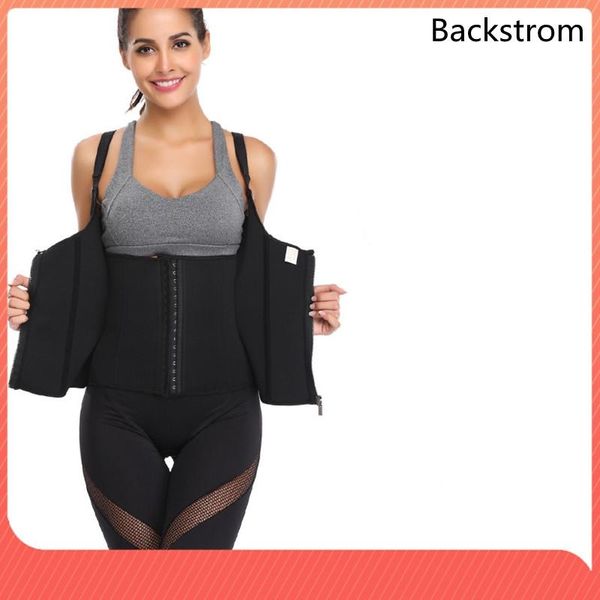backstrom women shape-wear double layer neoprene zipper waist double-breasted fitness sweat suit corset breathable women's shapers, Black;white
backstrom women shape-wear double layer neoprene zipper waist double-breasted fitness sweat suit corset breathable women's shapers, Black;white