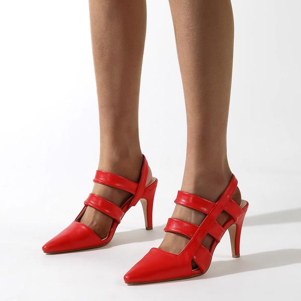 cut-out fashion pointed single shoes women spring high heel rear climbing belt, simple large size 35-40 pumps dress, Black
cut-out fashion pointed single shoes women spring high heel rear climbing belt, simple large size 35-40 pumps dress, Black
