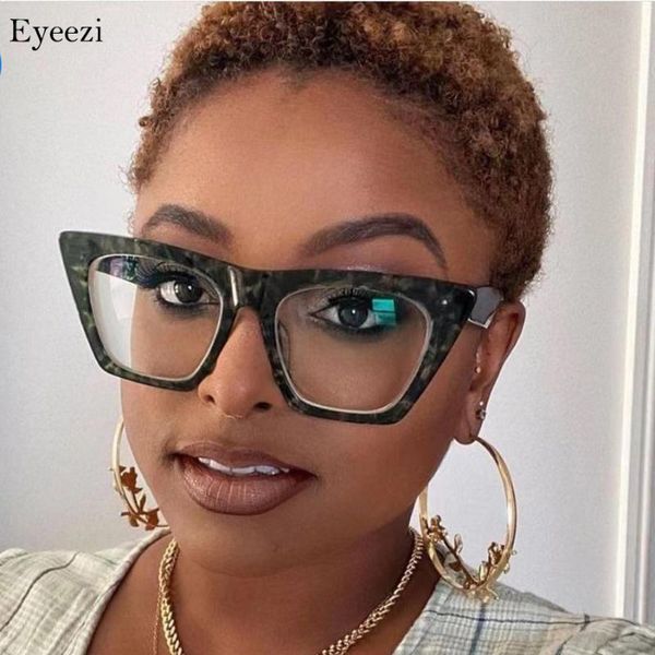 fashion sunglasses frames eyeezi oversized square computer glasses women blue light blocking ladies optical spectacle cat eye eyeglass, Black
fashion sunglasses frames eyeezi oversized square computer glasses women blue light blocking ladies optical spectacle cat eye eyeglass, Black