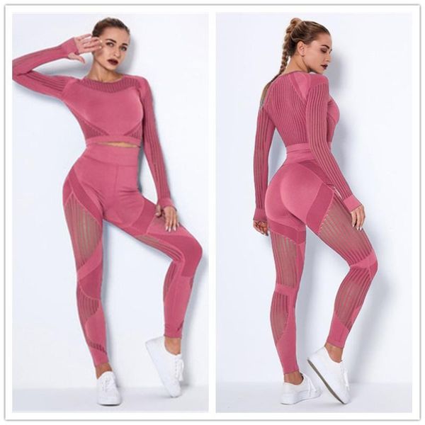 yoga outfit set 2021 women 2pcs seamless sport suit gymwear workout clothes long sleeve gym crop high waist fitness leggings
yoga outfit set 2021 women 2pcs seamless sport suit gymwear workout clothes long sleeve gym crop high waist fitness leggings