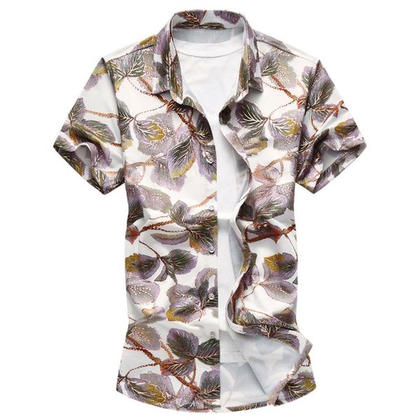 nice summer large size blouse men flower shirt 7xl high-quality casual print short sleeve hawaii male clothing men's shirts, White;black
nice summer large size blouse men flower shirt 7xl high-quality casual print short sleeve hawaii male clothing men's shirts, White;black